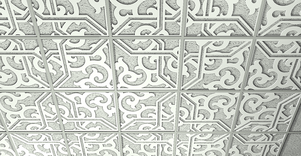 system ceiling tile update, design proposal