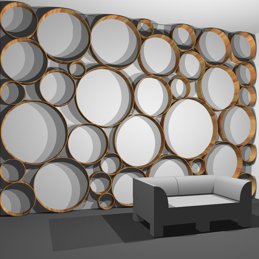 shampoo interior design featurewall sketch 