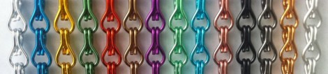 aluminium chain curtain colors