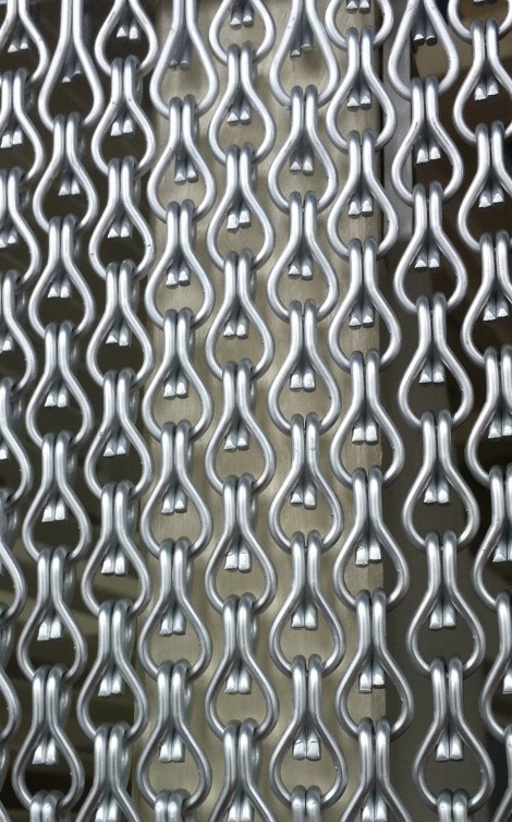 aluminium gordijn, schakel gordijn, kralengordijn