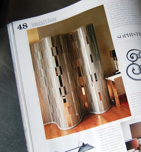 kamerscherm roomdivider Case da Abitare